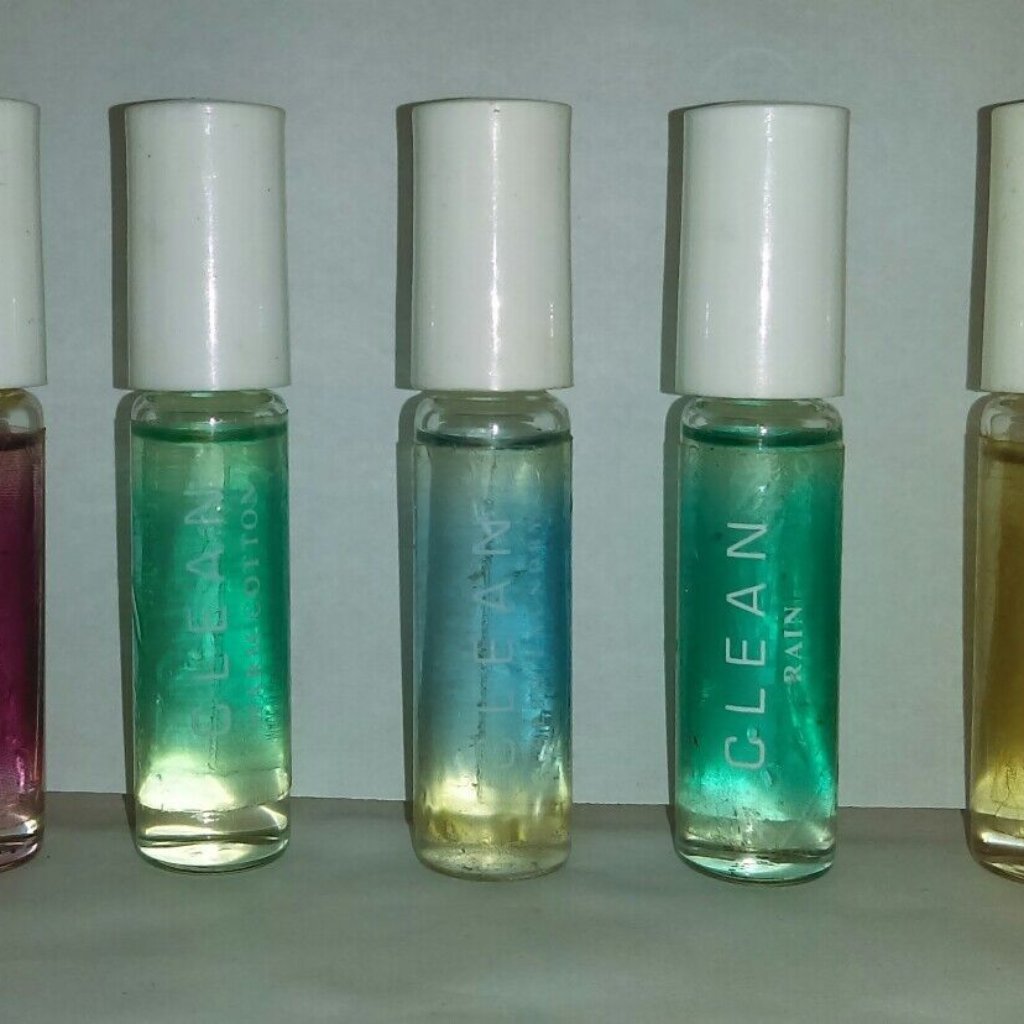 Bundle Of Clean Rollerballs 17 Oz Warm Cotton Fresh Laundry Skin Rain